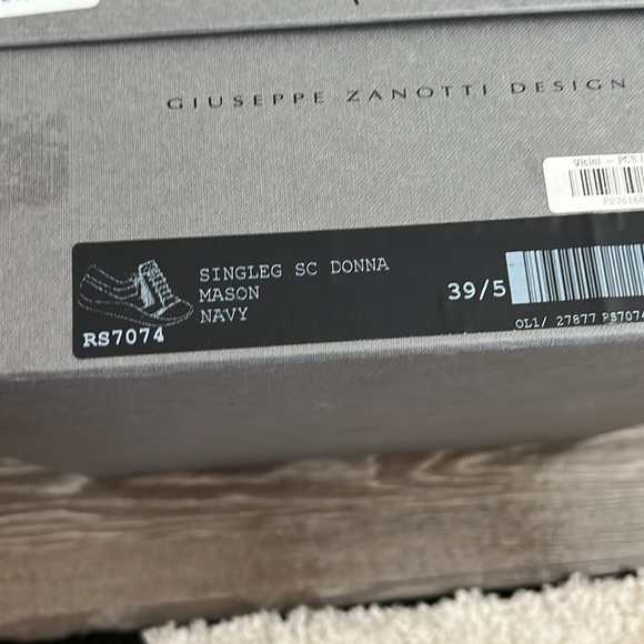 Giuseppe Zanotti Donna Mason Low Top Sneaker - Picture 7 of 9